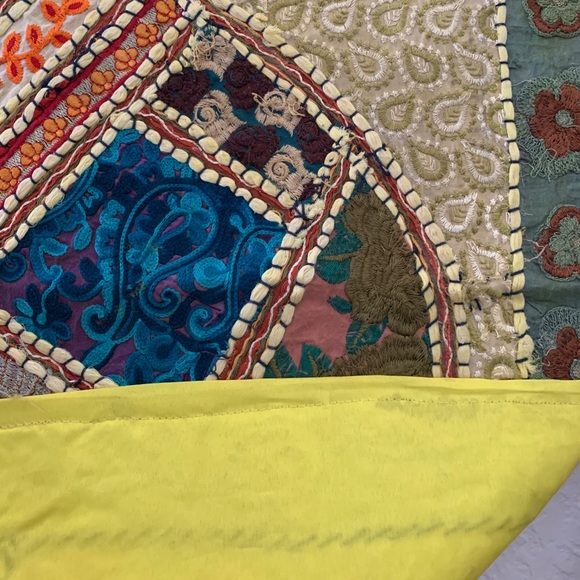 Vintage Patchwork Tapestry Wall Hanging - Picture 4 of 6